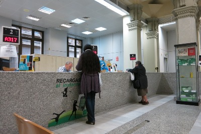 Pamplona の郵便局