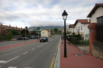Cizur Menor の町