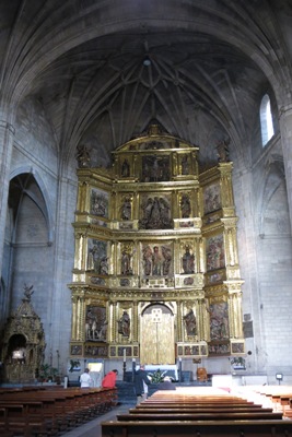 サンティアゴ教会の祭壇