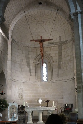 サン・バルトロメ教会の祭壇