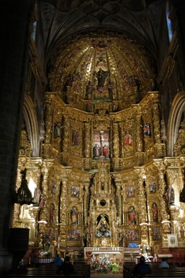 サンタ・マリア教会の祭壇