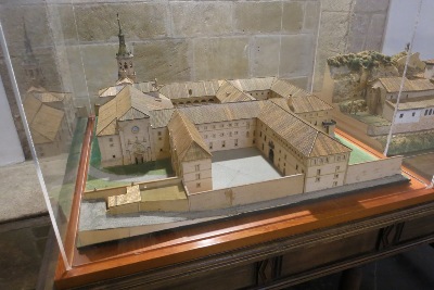 修道院の模型