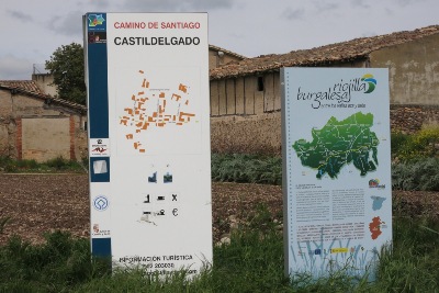 Castildelgado の入口