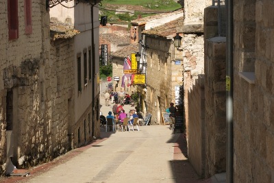 Hontanas の村