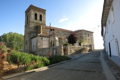 Villovierco 村の教会