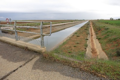 灌漑用の運河
