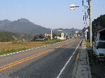 三坂峠への道