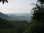 雲辺寺山方面の眺望