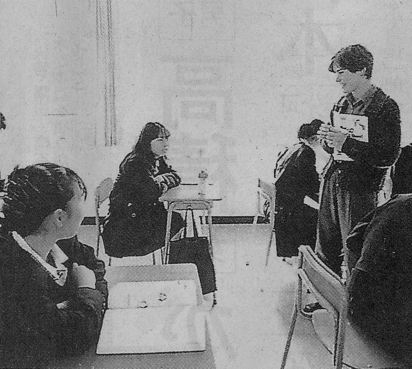 和歌山高校で英語を教える外国人教師